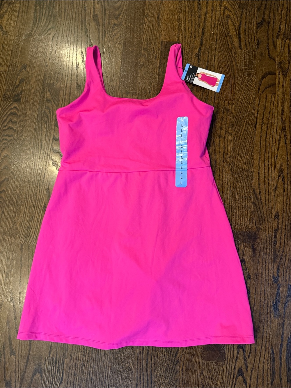 GAP Bright Pink Tank Skort Dress gap active athletic with pocket for phone